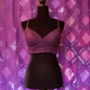 Victoria's Secret dark purple bra LG